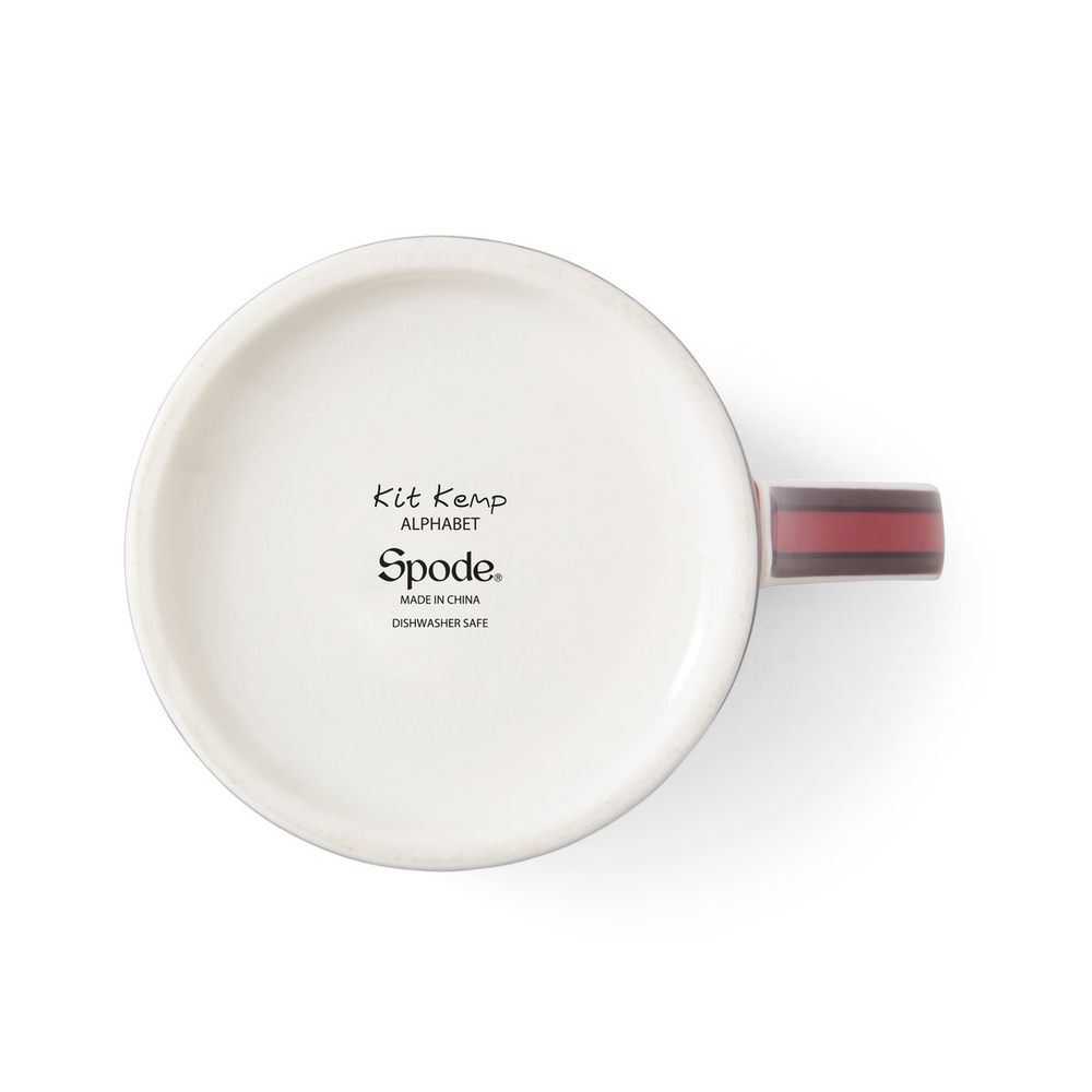 Spode Кружка Kit Kemp Alphabet 340 мл D