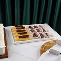 Блюдо прямоугольное 34*27 см h2 см 300 мл   P.L. [1]