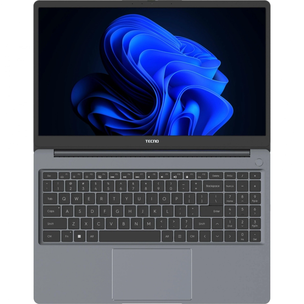 Ноутбук Tecno MegaBook K15SFA 15.6" IPS FHD Ryzen 5 7535HS 16Gb/1Tb SSD Win11 Home grey (71005000403)