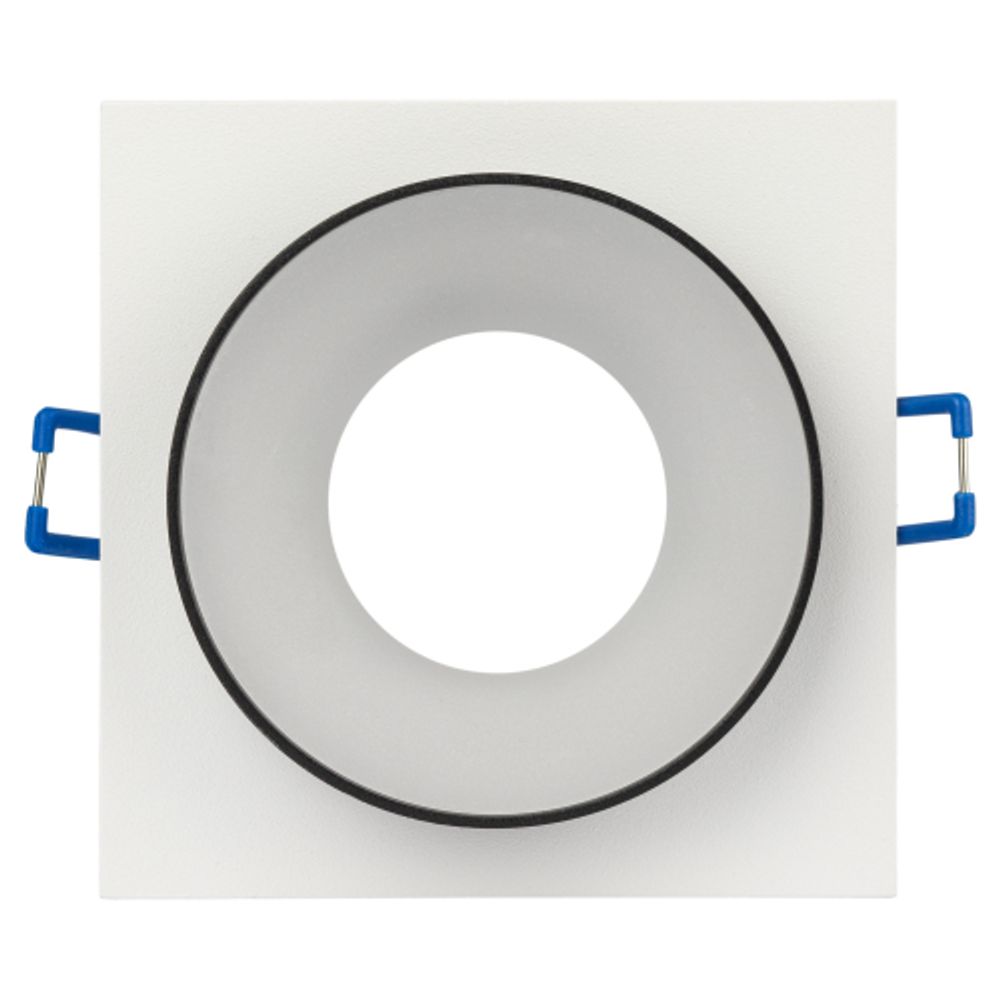 Светильник встраиваемый декоративный ЭРА DK96 WH под лампу MR16 GU5.3 белый