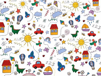 ДИЗАЙН д/детских садов №1 фон неопреновый