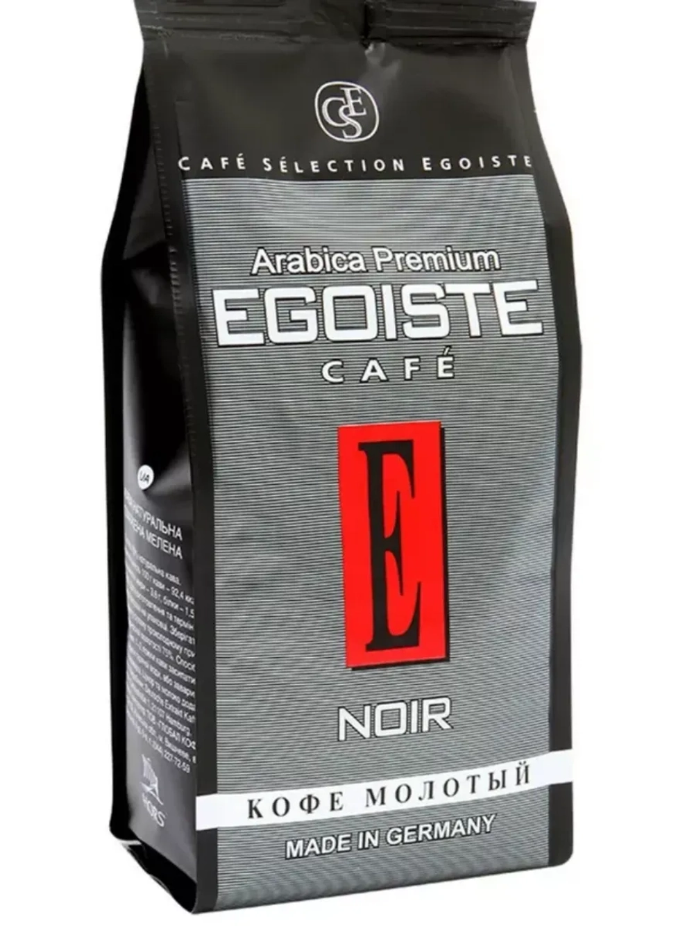 Кофе Эгоист Noir молотый, 250 г