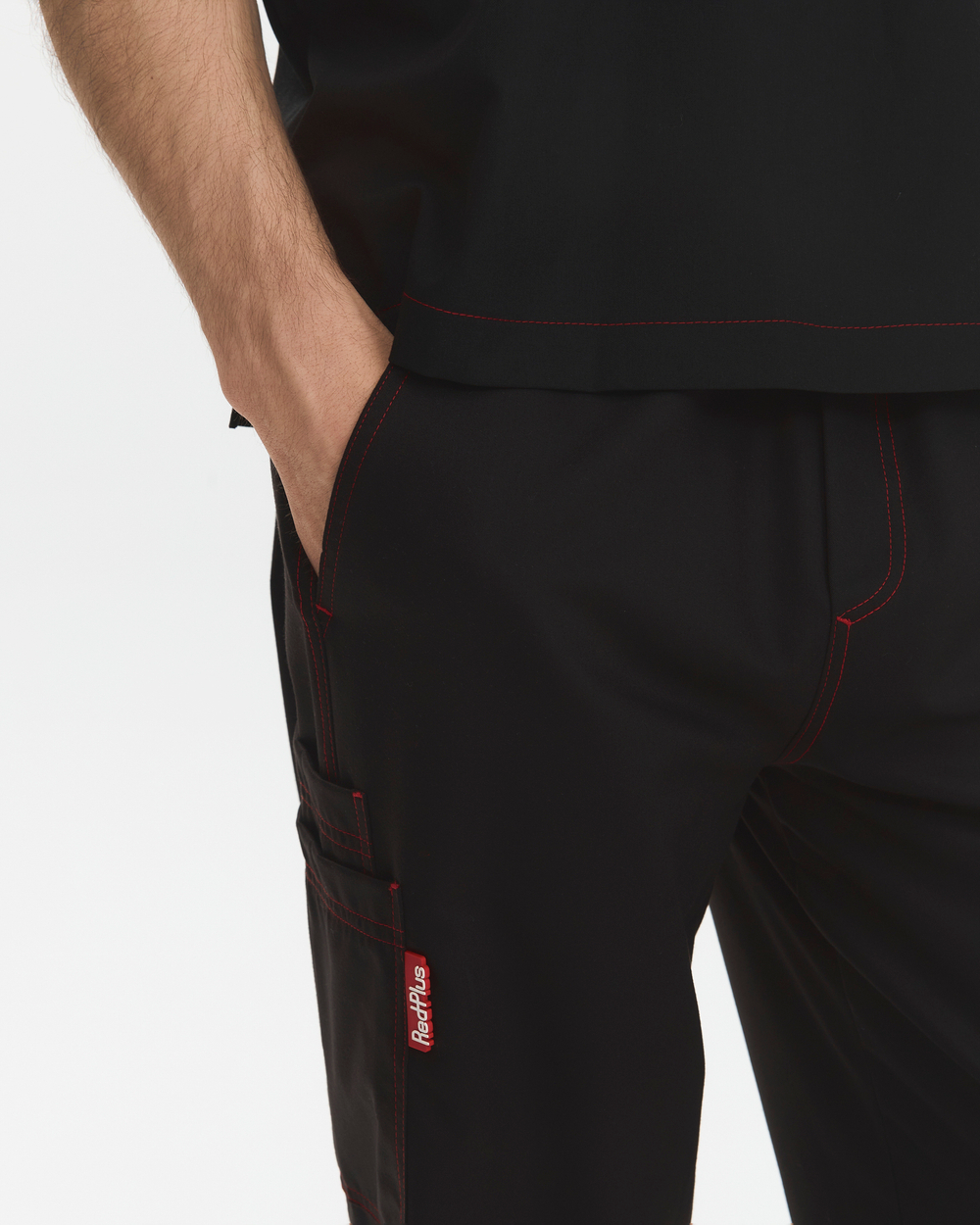 Брюки медицинские мужские Гекай, черный