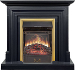 Каминокомплект Bradford - Серый графит с очагом Majestic FX M Brass