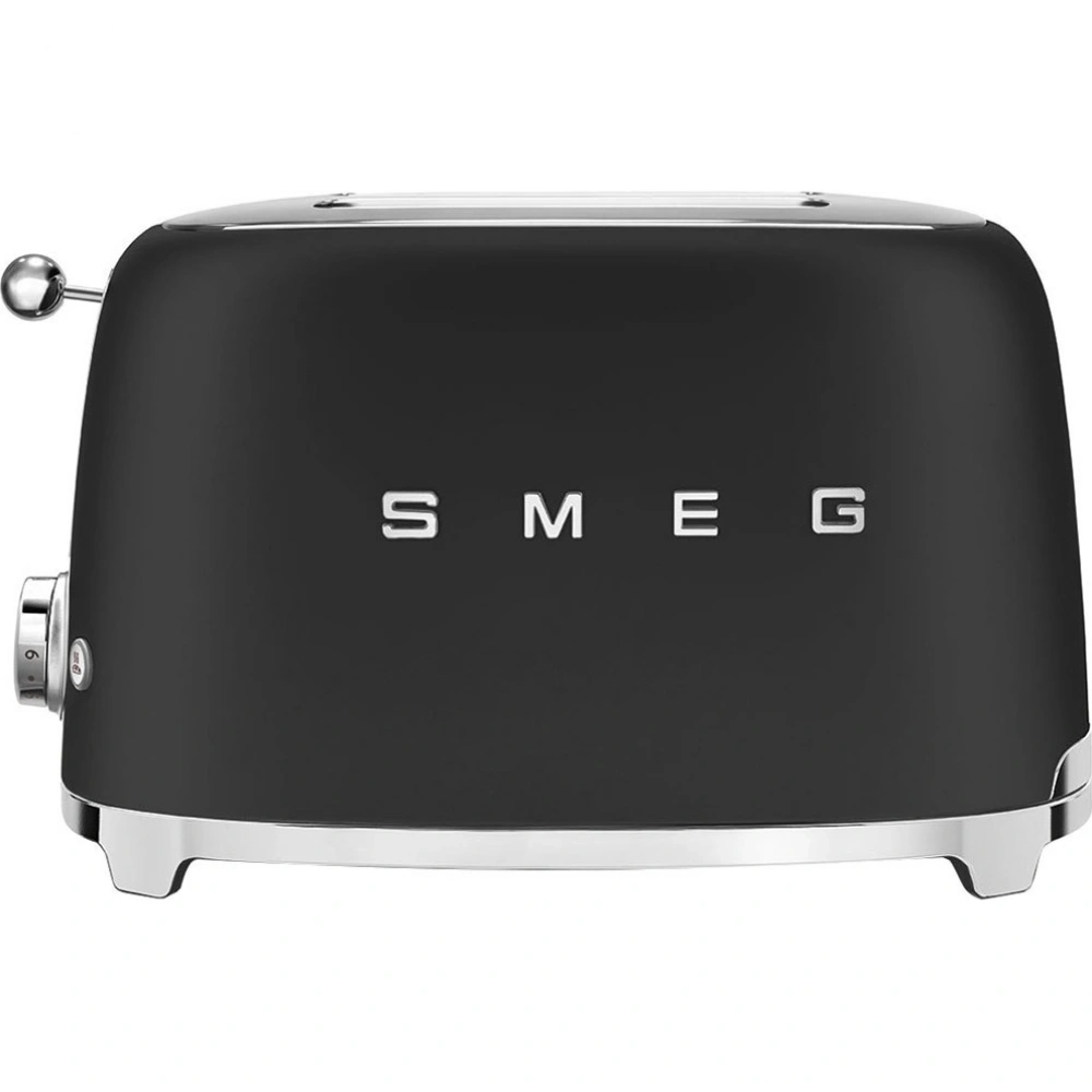 Тостер Smeg TSF01BLMEU матовый черный
