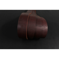 Ременная заготовка Бордо с жировой отделкой