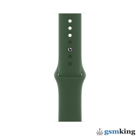 Apple Watch Series 7 GPS + Cellular 45mm Green Aluminum Case with Sport Band Clover MKJ93LL/A
