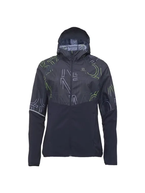 Куртка Salomon AGILE FZ HOODIE W женская, размер 40-42 (LC1627700)