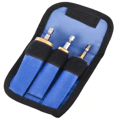 Набор ступенчатых сверл ABC с титановым покрытием по металлу (3 шт.)