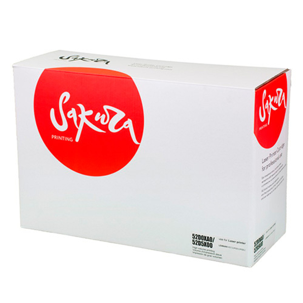 Sakura картридж для Lexmark MS 811/812, 52D0XA0/52D5X00, черный, 45000 к.