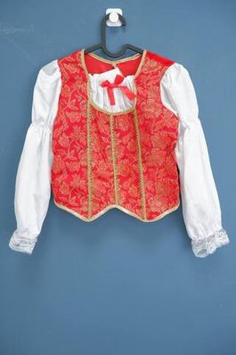 Блузка нарядная стилизованная на 5 лет