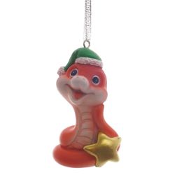 GAEM Фигурка декоративная подвесная "Змея", L5 W3 H6,5 см, 4в.