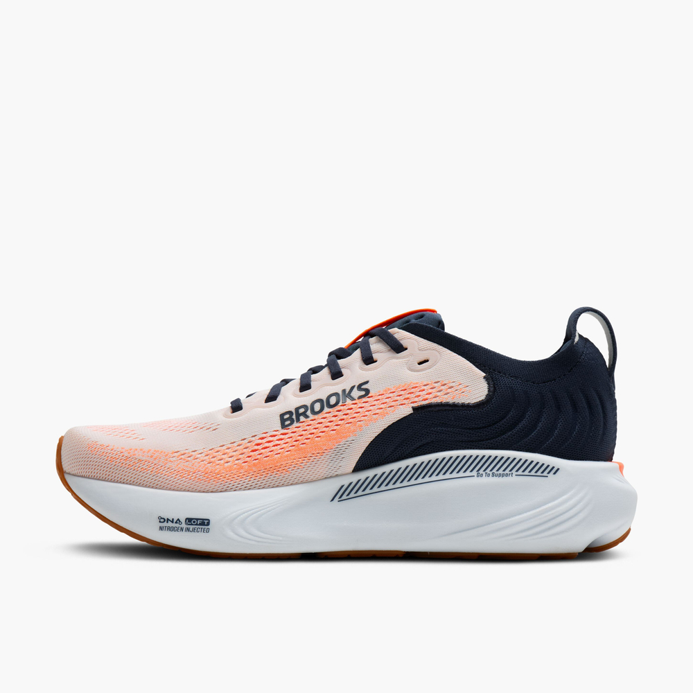 Кроссовки для бега Brooks Adrenaline GTS 25 - White/Spellbound/Orange