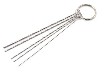 Набор игл для чистки аэрографа и краскопульта