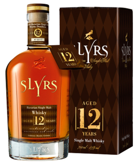 Виски Slyrs 12 years 43% 0,7л, п/уп