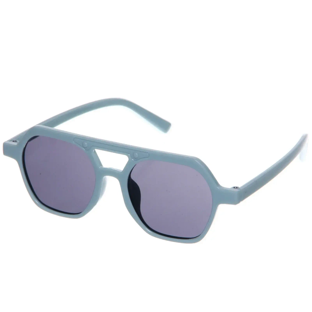 Очки солнцезащитные детские «ЛЕТОЗДЕСЬ», авиаторы, микс 6 цветов