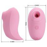 Розовый стимулятор клитора Inhale Bird (Цвет: розовый)