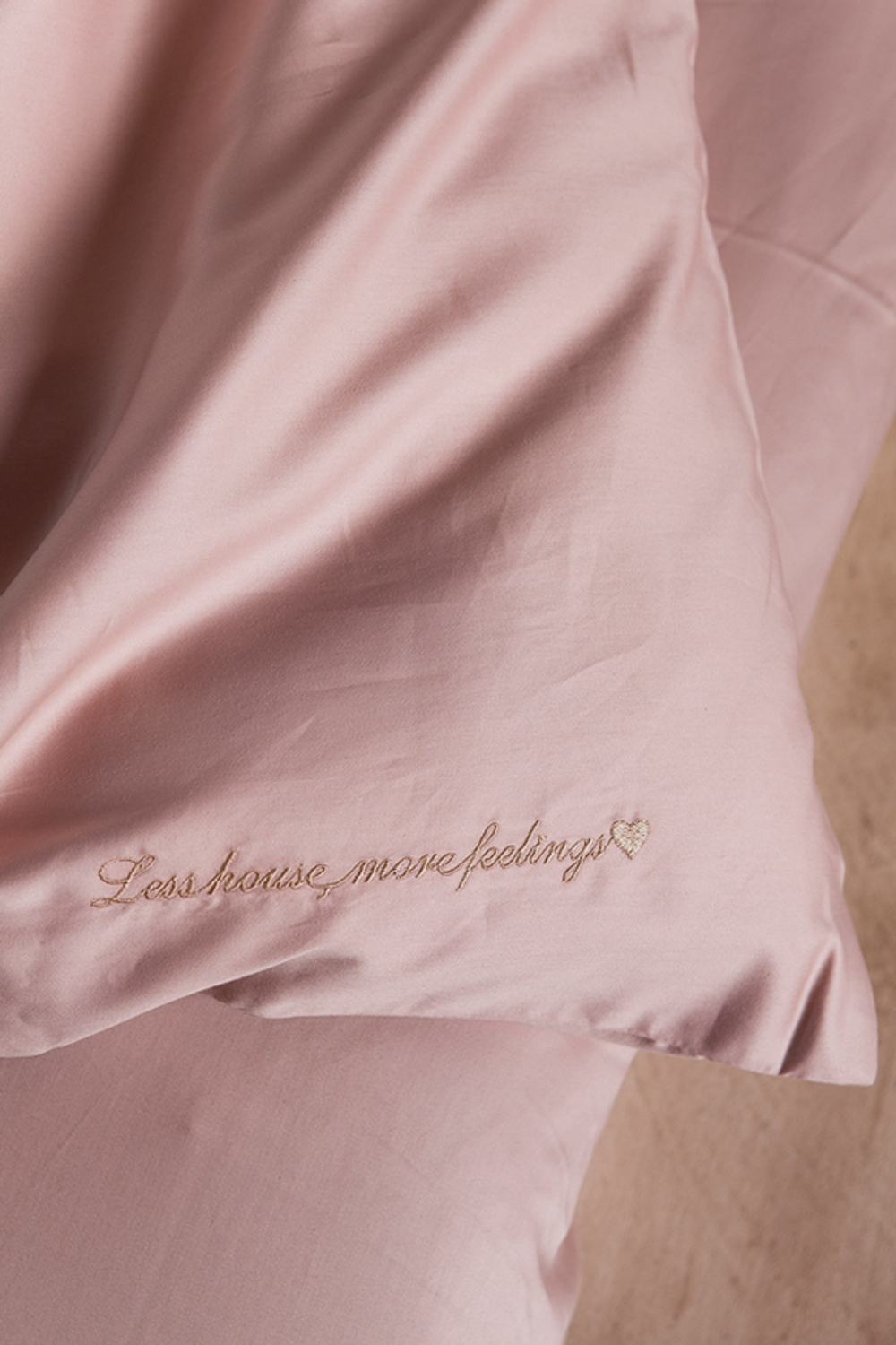 Постельное белье семейное Luxberry Daily Bedding розовая пудра