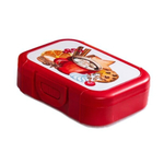 Ланч-бокс 0,85л с декором (красный)