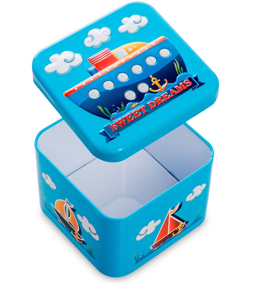 TCN-12/7 Коробка «Мечты о море» металл. куб