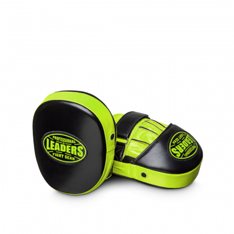 Лапы тренерские LEADERS T-AIR черно-зеленые (уценка)