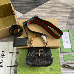 Gucci Bamboo 1947 Mini Top Handle Bag 17 cm