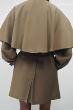 ZW COLLECTION КОРОТКИЙ ТРЕНЧКОТ - ZARA
