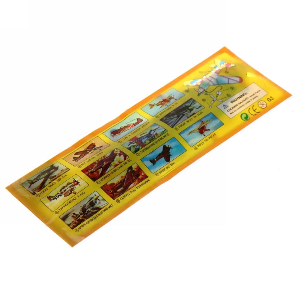 Самолет метательный «Скорость звука» 17*18 см, флайбэк, микс