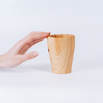 Деревянный стакан из натурального дерева сибирский кедр C30