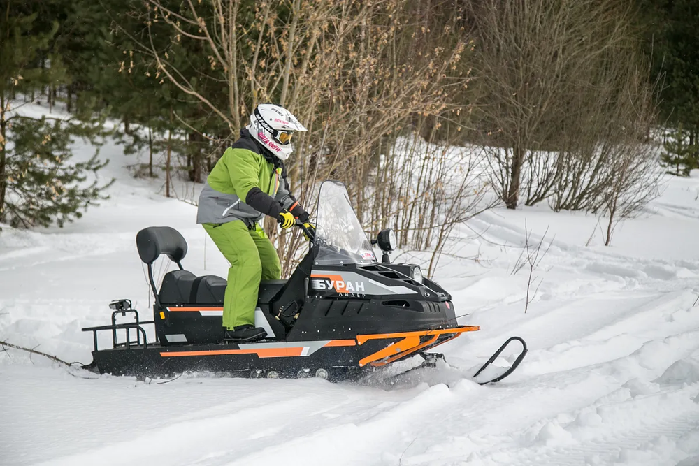 Снегоход РМ БУРАН ЛИДЕР АДЕ
