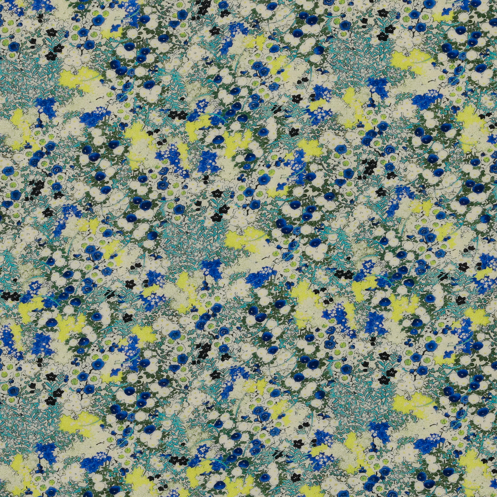 Шелковый крепдешин “Весенний букет”