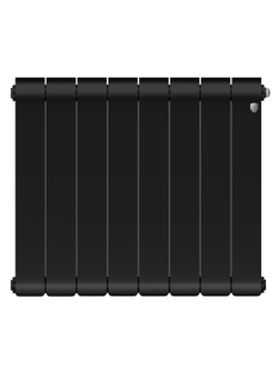 Радиатор биметаллический Royal Thermo Infinity 500 Noir Sable - 8 секц.