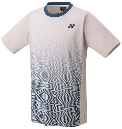Мужская теннисная футболка Yonex Practice T-Shirt - oatmeal