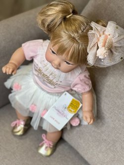 Кукла Marina and Pau 45 cм ALINA мягконабивная (M880K)