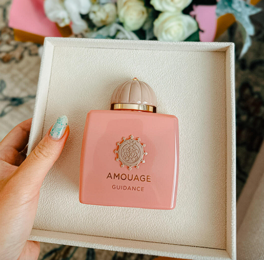 Amouage Guidance 100 ml (Коробка парфюма без слюды, парфюм новый, распаковка для фото)
