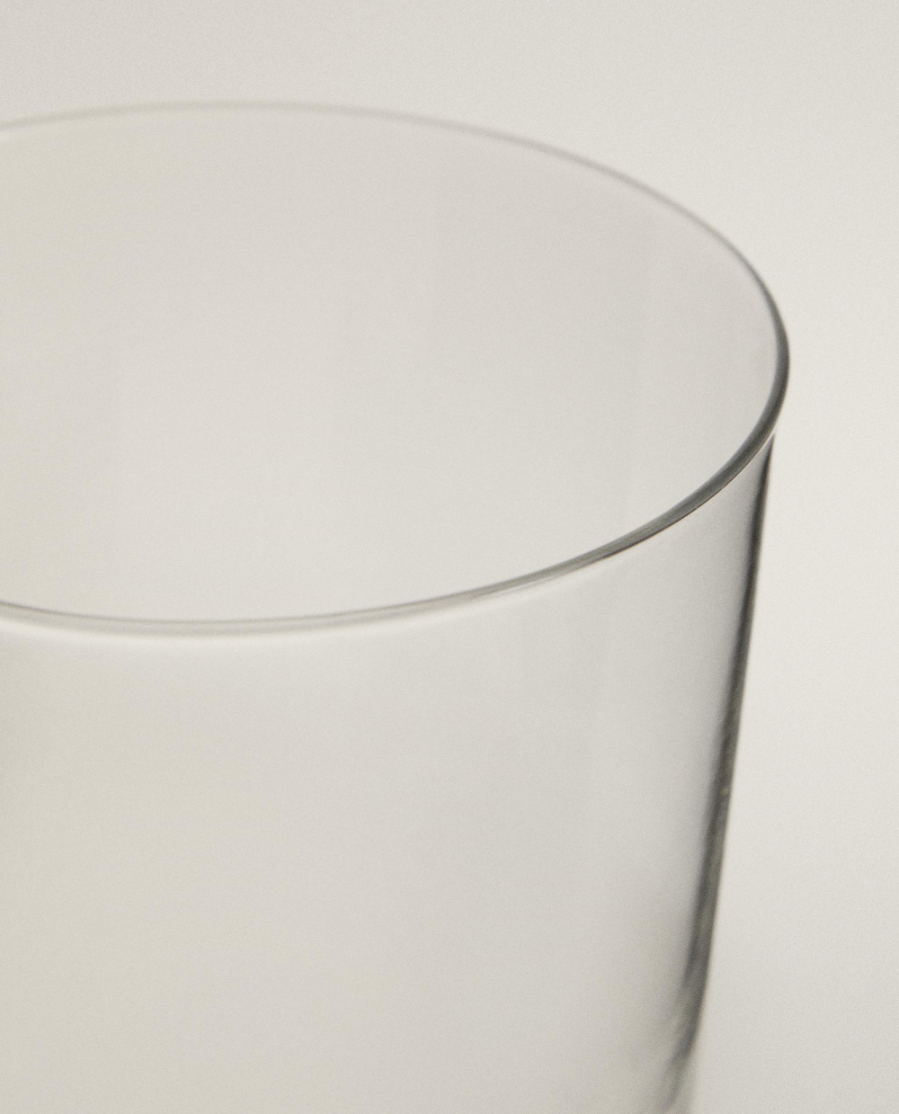 Zara Home стакан из стекла, цвет прозрачный, 12.1 см · 6208/561