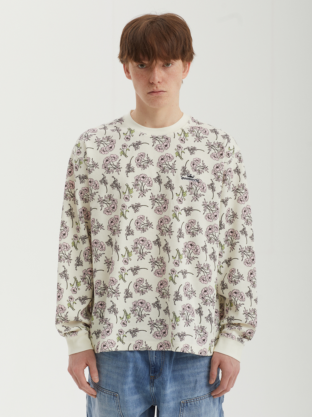 Мужской Лонгслив Floral Thermal