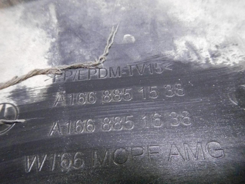 Бампер передний Mercedes GLE W166 (2015-2018) AMG