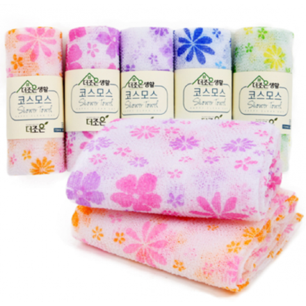 BODY TOWEL Полотенце - скраб с рисунком(мочалка) 20*98 см