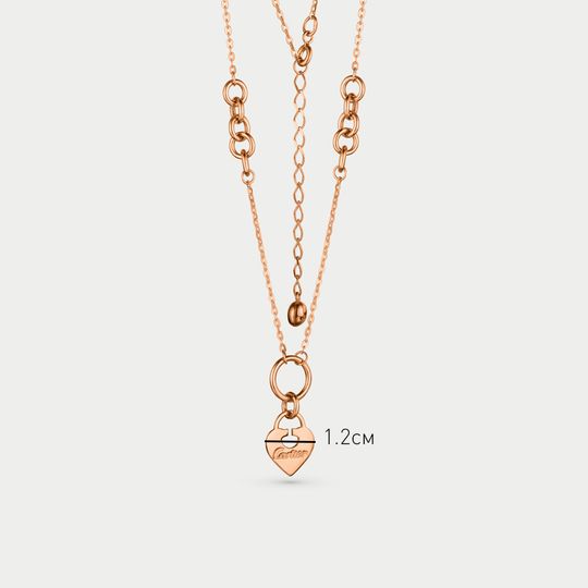 Колье золотое