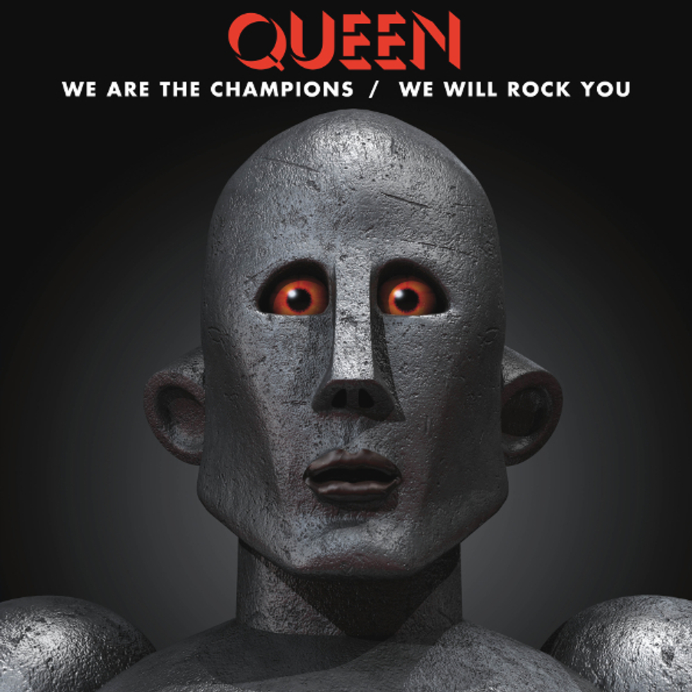 Queen / We Are The Champions + We Will Rock You (12" Vinyl Single)