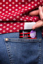 Карманный мастурбатор BLOCK EDGE (Цвет: прозрачный)