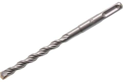 Бур по бетону, двойная спираль, Cobalt W-tip, 10x160 мм, SDS PLUS, серый