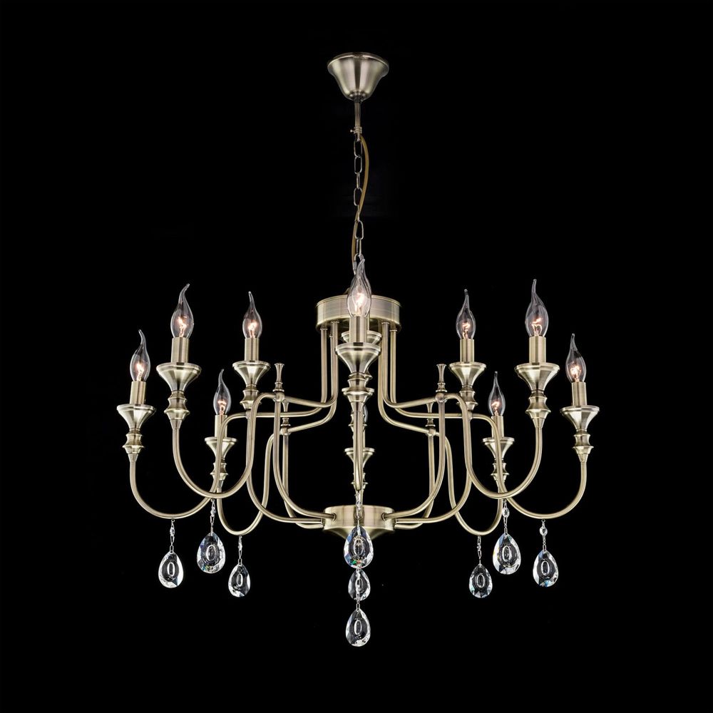 Citilux Рига CL437223 Люстра подвесная Бронза