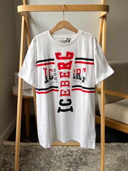 Новая хлопковая футболка Iceberg, 152-158