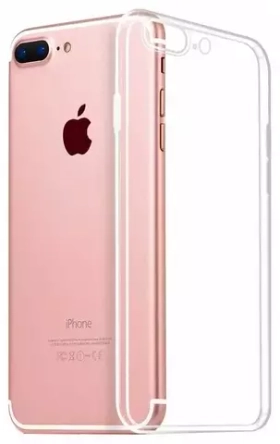 Чехол силиконовый для iPhone 7 Plus / 8 Plus прозрачный