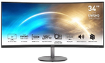 Монитор 34" MSI PRO MP341CQ черный