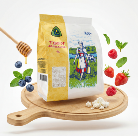 Творог «Вологжанка» 9%, 300 гр