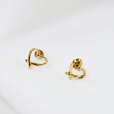 Пусеты Сердце