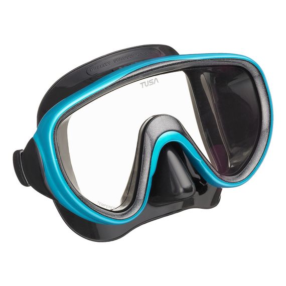 Маска TUSA Sport UMR-16 черный/бирюзовый